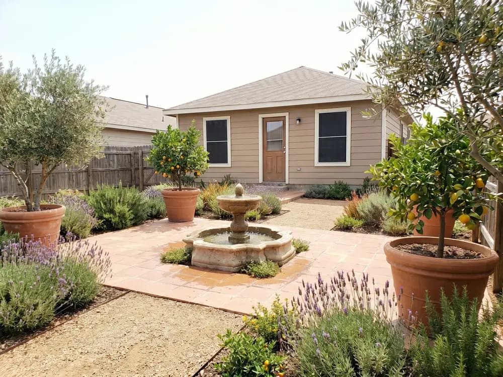 Mediterranean Courtyard